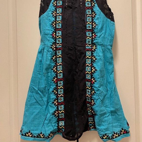 Free People Embroidered Aztec Dress - Picture 4 of 7